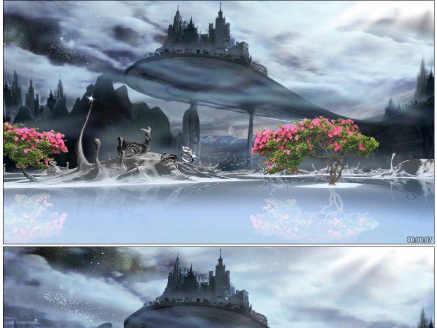 湖南张家界:天子山银装素裹景如画